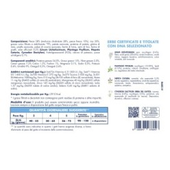 Crocchette per gatti ad alimentazione controllata con pesce ed erbe officinali