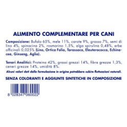 Snack bufalo per cani grain free