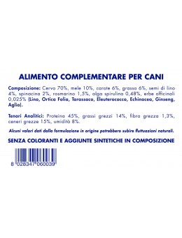 SNACK CERVO (10 Pezzi x 80g)