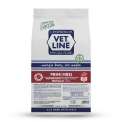 Crocchette per cuccioli con carne di bufalo ed erbe officinali da 12,5Kg