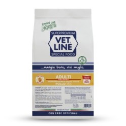 Crocchette per cani di piccola taglia con carne di pollo ed erbe officinali da 12,5Kg