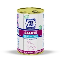 Carne in scatola per cani adulti con intolleranze alimentari con tonno ed erbe officinali (confezione da 24 pezzi)