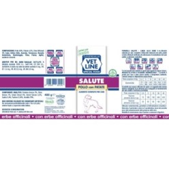 Carne in scatola per cani adulti con intolleranze alimentari con pollo ed erbe officinali (confezione da 24 pezzi)
