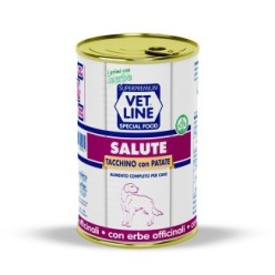 Carne in scatola per cani adulti con intolleranze alimentari con tacchino ed erbe officinali (confezione da 24 pezzi)