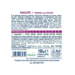 Carne in scatola per cani adulti con intolleranze alimentari con tonno ed erbe officinali (confezione da 22 pezzi)