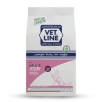 Crocchette per gatti adulti con Maiale e Prosciutto - Salute Steri (3Kg)