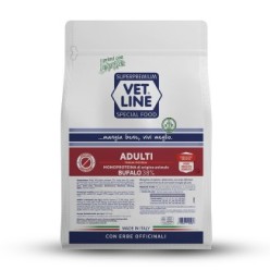 Crocchette per cani adulti di taglia piccola con carne di bufalo ed erbe officinali da 800gr