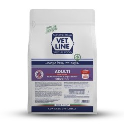 Crocchette per cani di piccola taglia con carne di cervo ed erbe officinali da 800gr