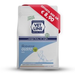 Crocchette per gatti ad alimentazione controllata con pesce ed erbe officinali