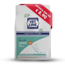 Crocchette per gatti con Maiale - Salute Sensi 800gr