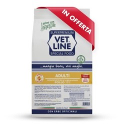 Crocchette per cani adulti con carne di pollo ed erbe officinali da 12,5Kg