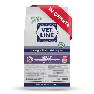 Crocchette per cani adulti cervo (12,5Kg)