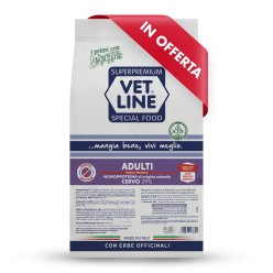 Crocchette per cani di piccola taglia con carne di cervo ed erbe officinali da 3Kg