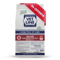 Crocchette per cani adulti con intolleranze alimentari con carne di bufalo ed erbe officinali da 12,5Kg
